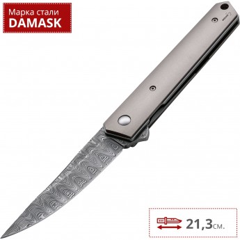 Нож BOKER KWAIKEN FLIPPER DAMAST BK01BO297DAM