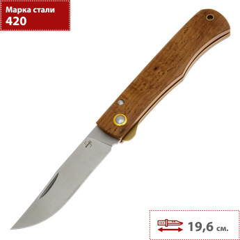 Складной нож BOKER PLUS RUSTICUS 01BP0048 Складной нож BOKER PLUS RUSTICUS 01BP0048